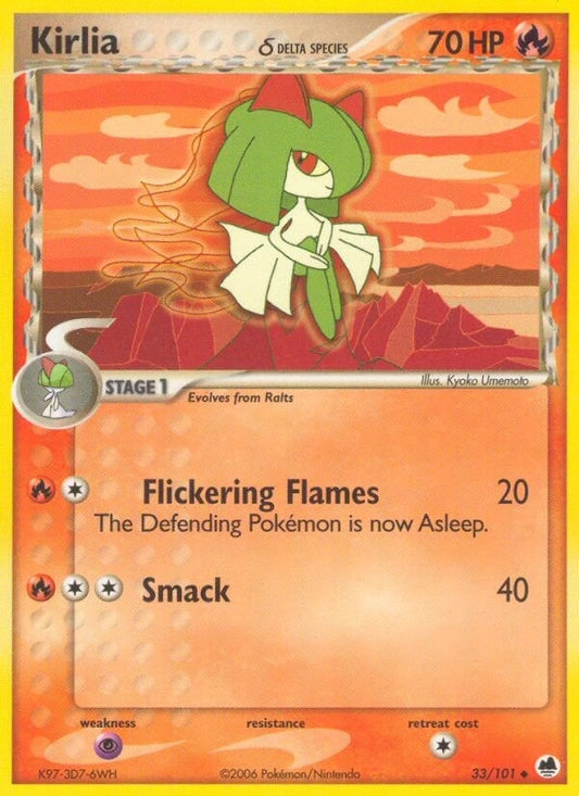 Kirlia (Delta Species) (33/101) (DF)