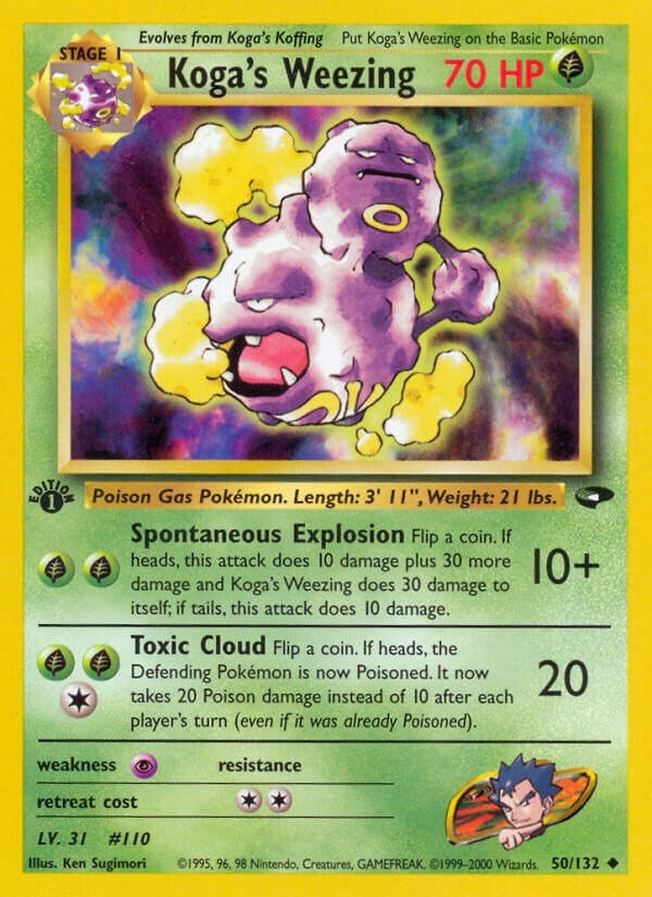 Koga's Weezing (050/132) (G2)