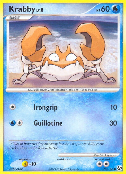 Krabby (75/106) (GE)