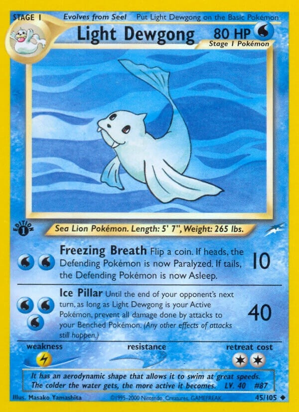 Light Dewgong (045/105) (N4)
