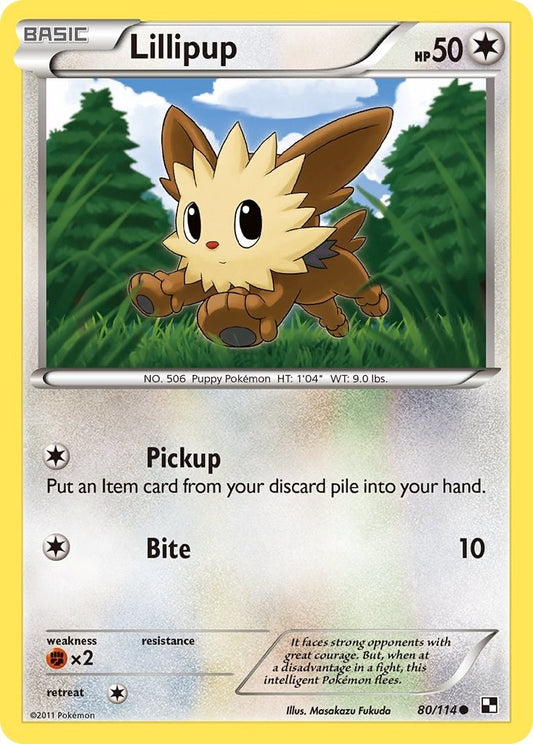 Lillipup (80) (80/114) (BLW)