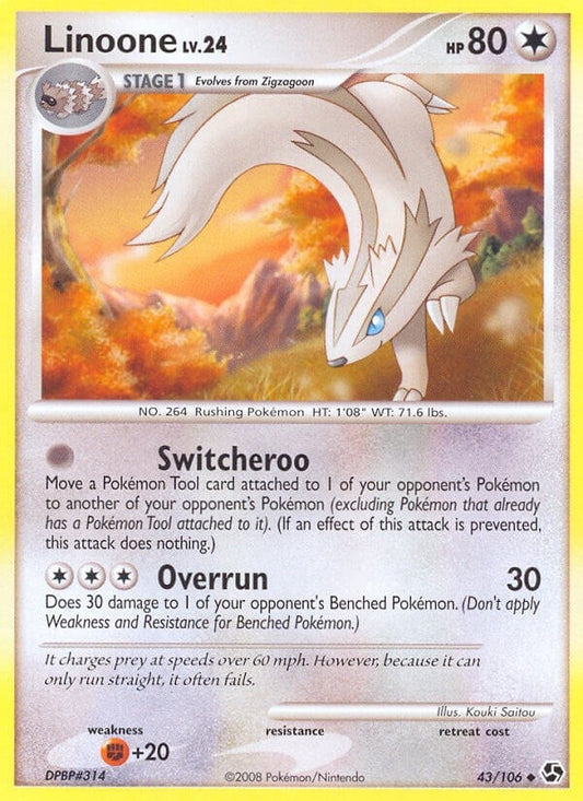 Linoone (43/106) (GE)