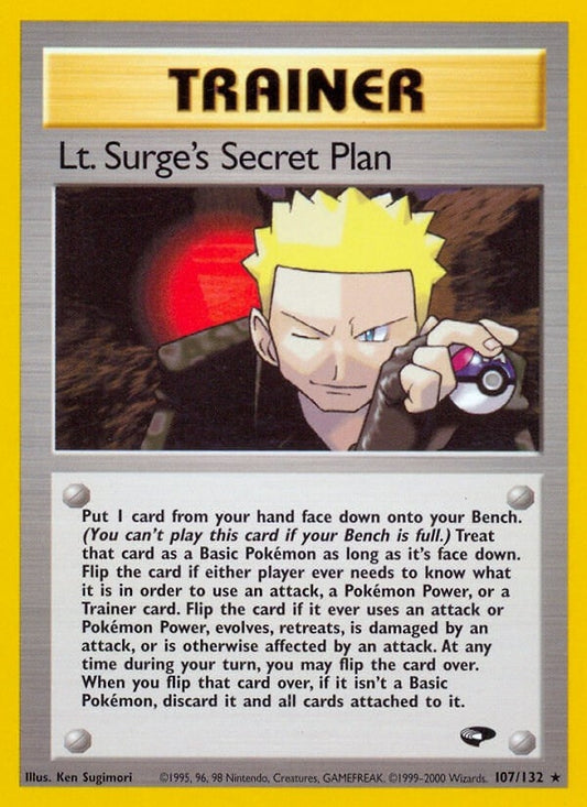 Lt. Surge's Secret Plan (107/132) (G2)