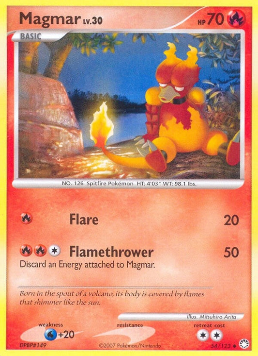 Magmar (54/123) (MT)
