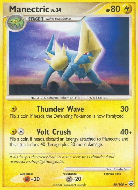 Manectric (40/100) (MD)