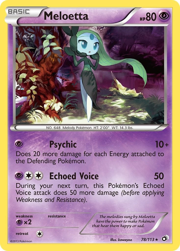 Meloetta (78) (78/113) (LTR)