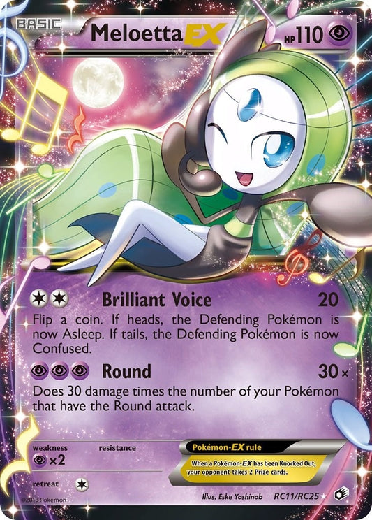 Meloetta EX (RC11/RC25) (LTR)