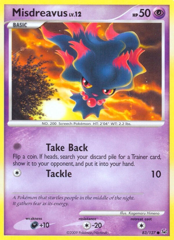 Misdreavus (83/127) (Platinum) (PL)