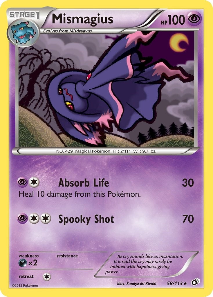 Mismagius (58/113) (Legendary Treasures) (LTR)