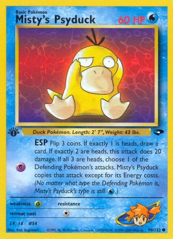 Misty's Psyduck (090/132) (G2)