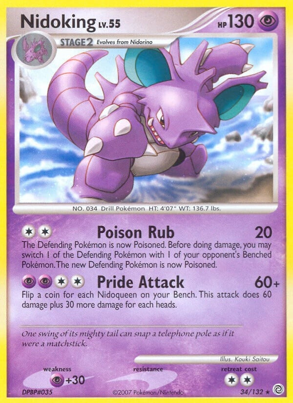Nidoking (34/132) (SW)