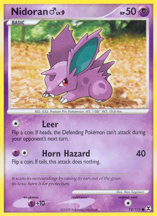Nidoran M (72/111) (RR)