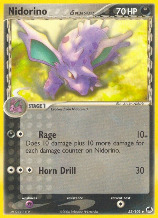Nidorino (Delta Species) (35/101) (DF)