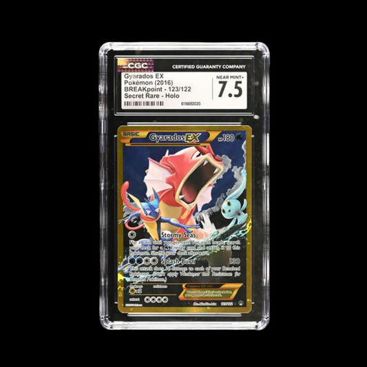 Pokemon Slab Gyarados Ex Holo 123 CGC 7.5 NM 2016
