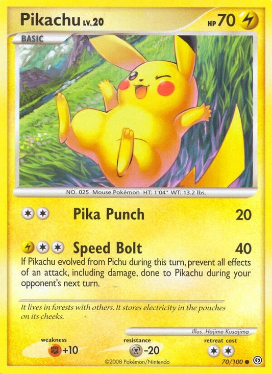 Pikachu (70/100) (SF)