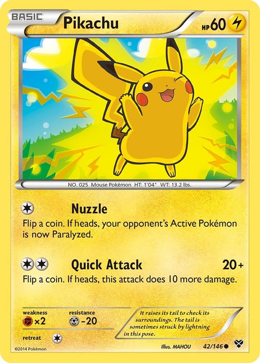 Pikachu (42/146) (XY)