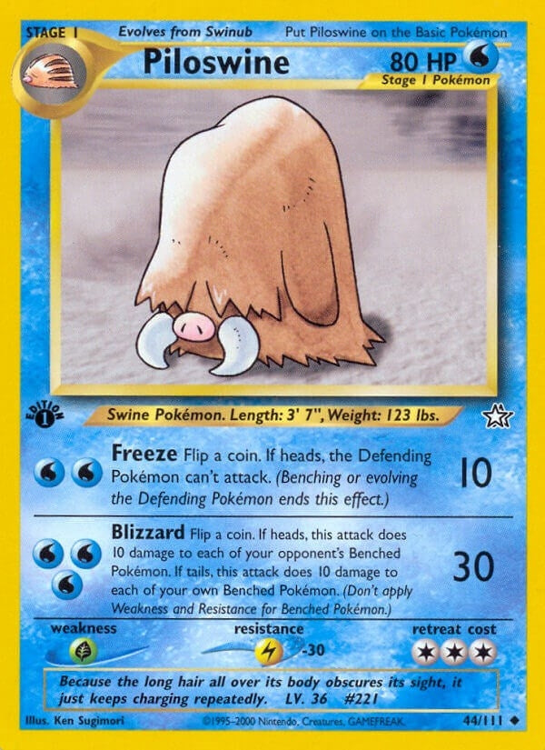 Piloswine (044/111) (N1)