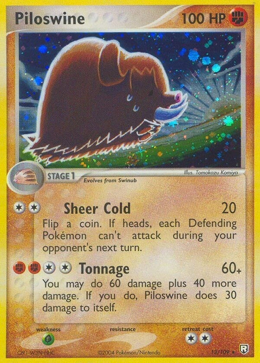 Piloswine (13/109) (RR)