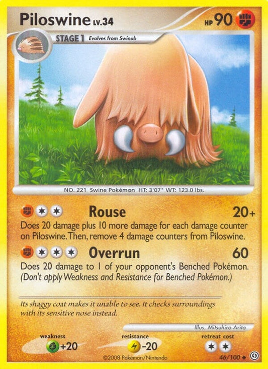Piloswine (46/100) (SF)