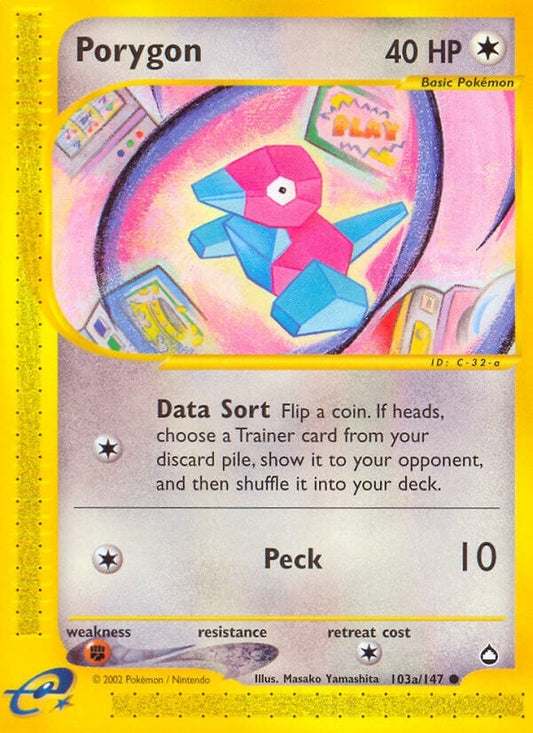 Porygon (103a) (103a/147) (AQ)