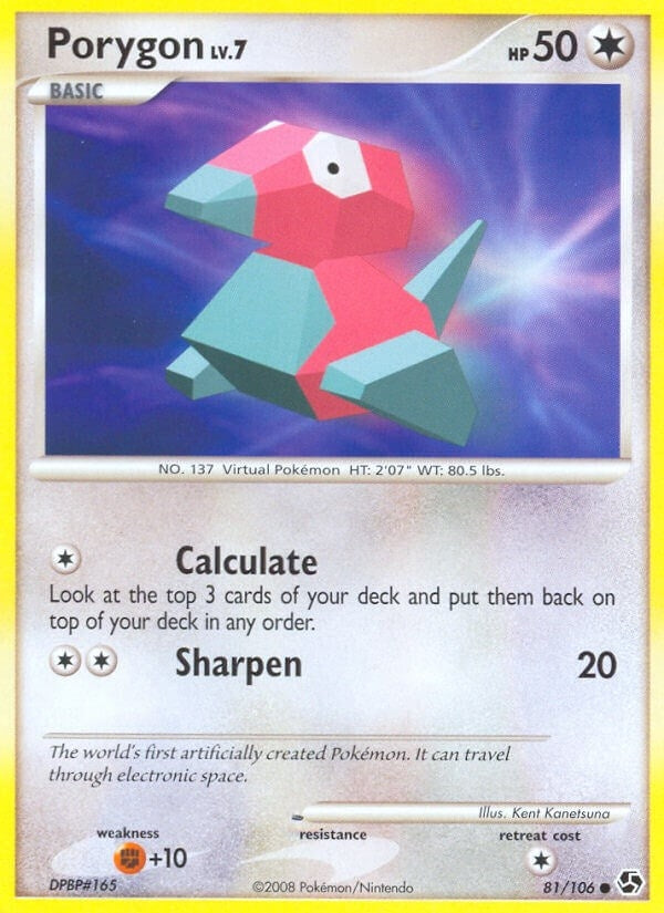 Porygon (81/106) (GE)