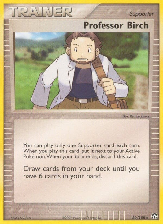 Professor Birch (80/108) (PK)