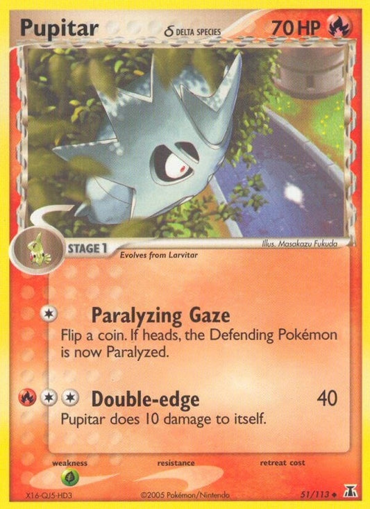 Pupitar (Delta Species) (51/113) (DS)