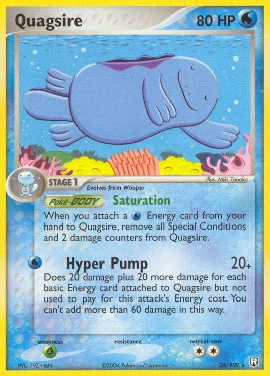 Quagsire (26/109) (RR)