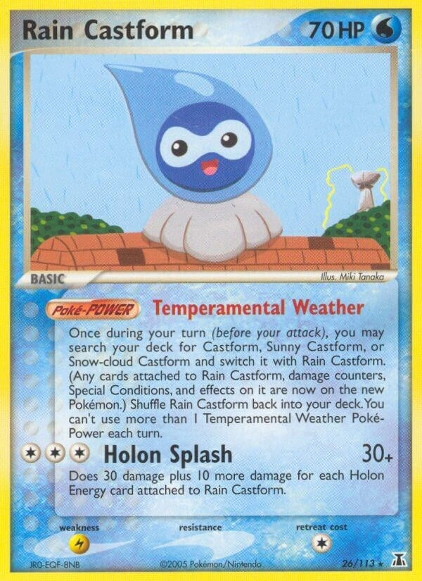 Rain Castform (26/113) (DS)