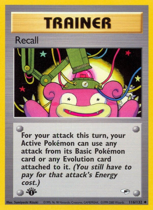 Recall (116/132) (G1)
