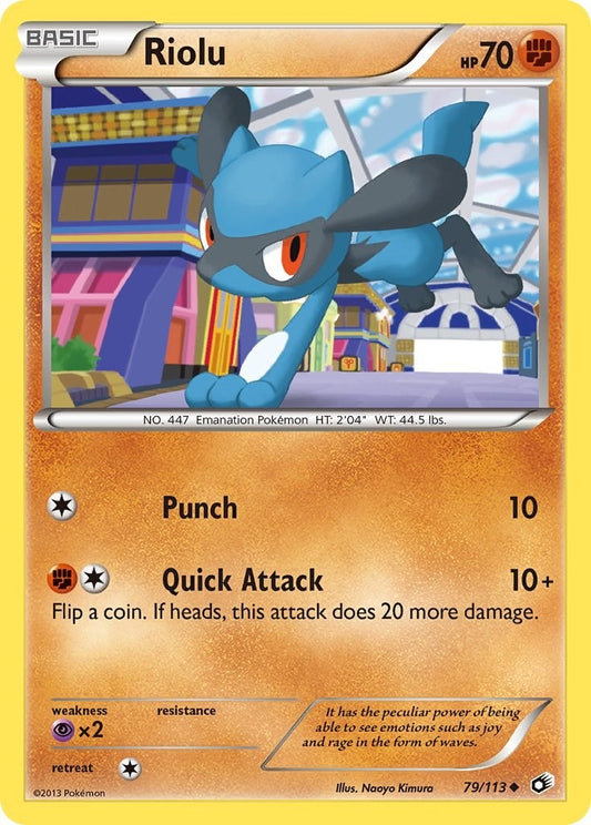 Riolu (79/113) (LTR)
