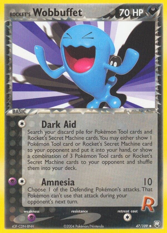 Rocket's Wobbuffet (47/109) (RR)
