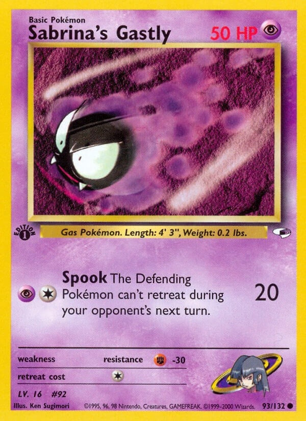 Sabrina's Gastly (093/132) (G1)