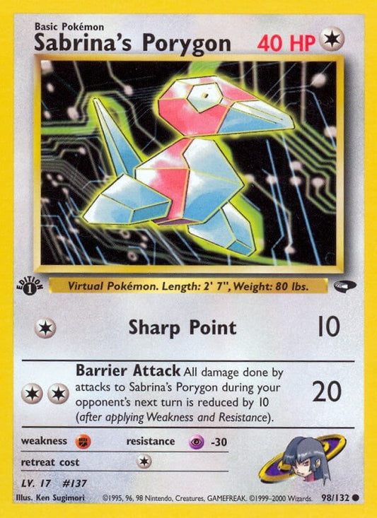 Sabrina's Porygon (098/132) (G2)