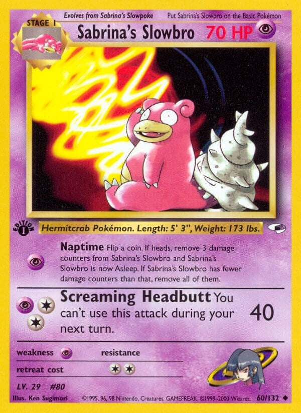 Sabrina's Slowbro (060/132) (G1)