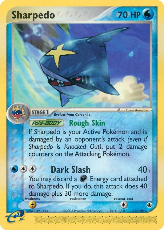 Sharpedo (22/109) (RS)