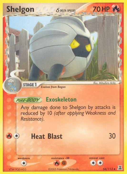 Shelgon - 054/113 (Delta Species) (54/113) (DS)