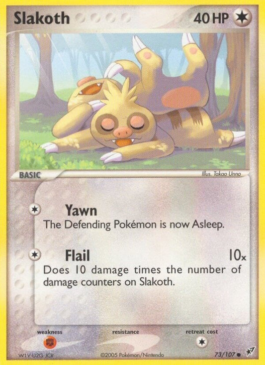 Slakoth (73/107) (DX)