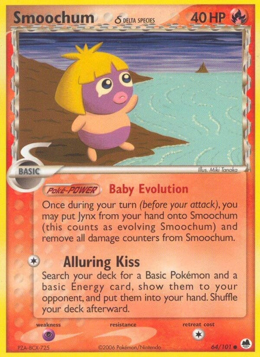 Smoochum (Delta Species) (64/101) (DF)