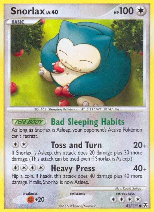 Snorlax (81) (81/111) (RR)