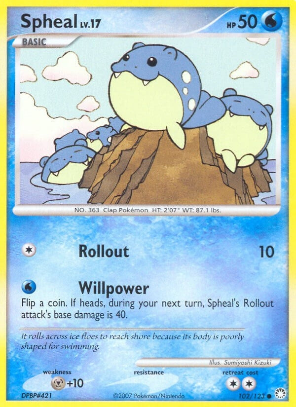 Spheal (102/123) (MT)