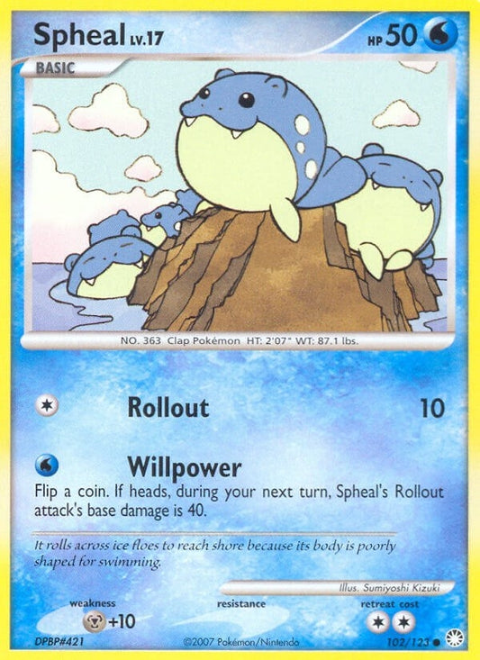 Spheal (102/123) (MT)