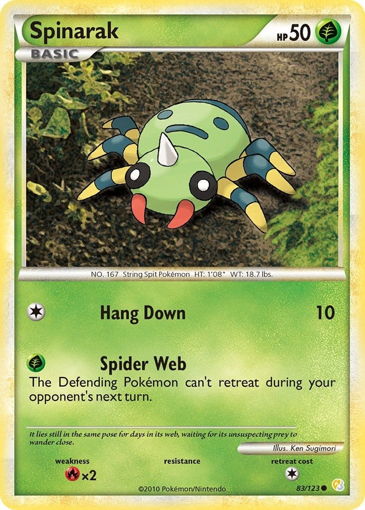 Spinarak (83/123) (HS)