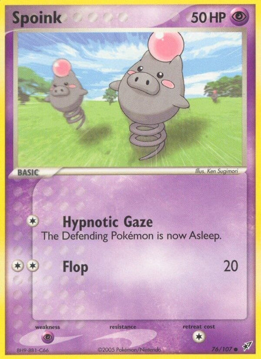Spoink (76/107) (DX)