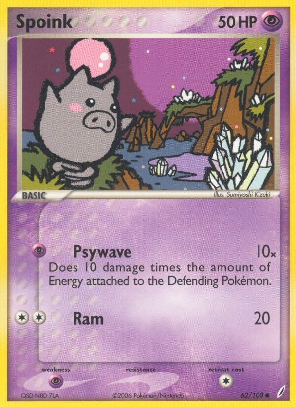 Spoink (62/100) (CG)