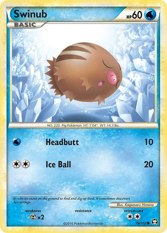 Swinub (79/102) (TM)