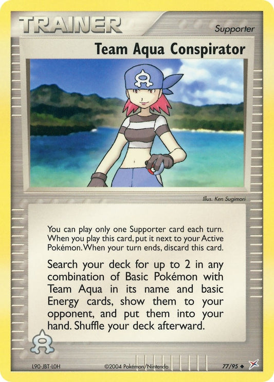 Team Aqua Conspirator (77/95) (MA)