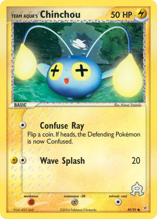 Team Aqua's Chinchou (49/95) (MA)