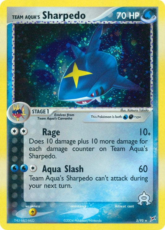 Team Aqua's Sharpedo (5/95) (MA)