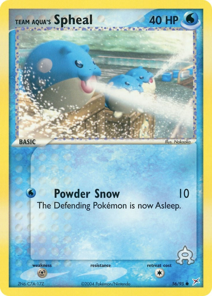 Team Aqua's Spheal (56/95) (MA)